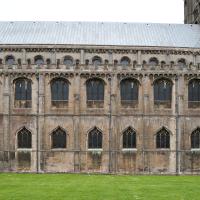 Ely Cathedral - Exterior, north nave elevation