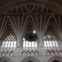 Exeter Cathedral - Interior, north nave elevation 
