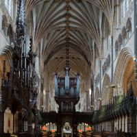 Exeter Cathedral - Interior, chevet looking west