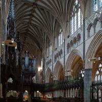 Exeter Cathedral - Interior, chevet looking northwest