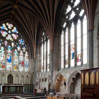 Exeter Cathedral - Inteiror, Lady Chapel looking southeast