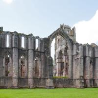 Fountains Abbey - Exterior, east elevation