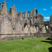Fountains Abbey - Interior, chapter house