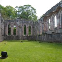 Fountains Abbey - Interior, refectory
