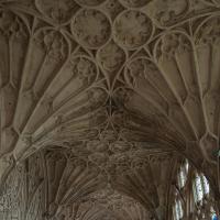 Gloucester Cathedral - Interior, cloister vault