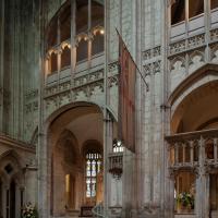 Gloucester Cathedral - Interior, north transept looking east