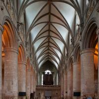 Gloucester Cathedral - Interior, nave looking east
