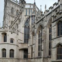 Gloucester Cathedral - Exterior, chevet, southeast elevation