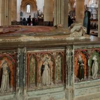 Christ Church Cathedral - Interior, north transept, Tomb of Lady Elizabeth Montacute