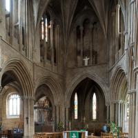 Pershore Abbey - Interior, nave looking northeast