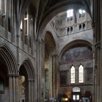 Pershore Abbey - Interior, apse looking southwest 