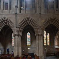 Pershore Abbey - Interior, nave looking north