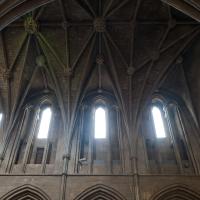 Pershore Abbey - Interior, nave elevation 