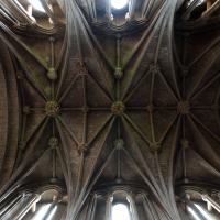 Pershore Abbey - Interior, nave vault