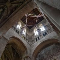 Pershore Abbey - Interior, lantern tower vault 