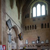 Pershore Abbey - Interior, south transept looking south 