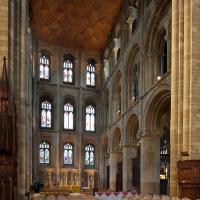 Peterborough Cathedral - Interior, crossing looking north