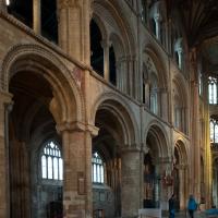 Peterborough Cathedral - Interior, crossing looking northeast 
