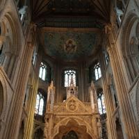 Peterborough Cathedral - Interior, apse elevation 