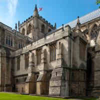 Ripon Cathedral - Exterior, south chevet aisle elevation 