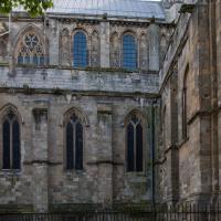 Ripon Cathedral - Exterior, north chevet aisle elevation 