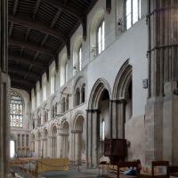 Rochester Cathedral - Interior, crossing looking northwest 