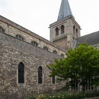 Rochester Cathedral - Exterior, nave, south elevation 