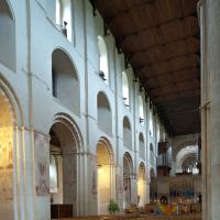 Saint Albans Cathedral - Interior, nave looking northeast 