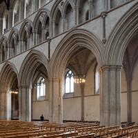 Saint Albans Cathedral - Interior, nave looking south