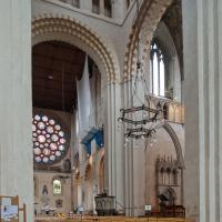 Saint Albans Cathedral - Interior, crossing looking north