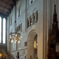 Saint Albans Cathedral - Interior, crossing looking southwest 