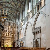 Saint Albans Cathedral - Interior, high altar looking south