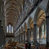 Salisbury Cathedral - Interior, crossing looking northwest