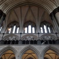 Salisbury Cathedral - Interior, north aisle elevation 