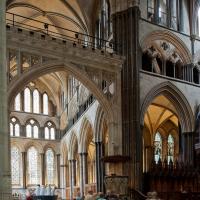 Salisbury Cathedral - Interior, crossing looking north