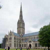 Salisbury Cathedral - Exterior, lantern tower, north elevation