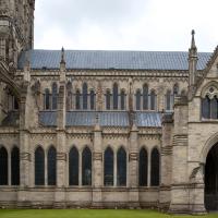 Salisbury Cathedral - Exterior, north porch elevation 