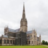 Salisbury Cathedral - Exterior, lantern tower, northeast elevation
