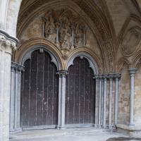 Salisbury Cathedral - Exterior, west portal