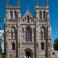 Selby Abbey - Exterior, western frontispiece 