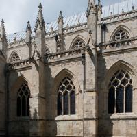 Selby Abbey - Exterior, chevet, south elevation