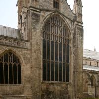 Selby Abbey - Exterior, north transept, north elevation 