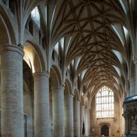Tewkesbury Abbey - Interior, crossing looking southwest 