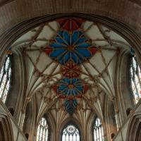 Tewkesbury Abbey - Interior, chevet elevation 