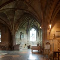 Tewkesbury Abbey - Interior, south ambulatory aisle