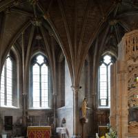 Tewkesbury Abbey - Interior, notheast radiating chapels  