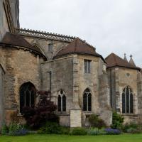Tewkesbury Abbey - Exterior, southeast radiating chapels 