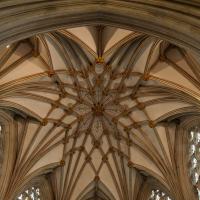 Wells Cathedral - Interior, Lady Chapel vault 
