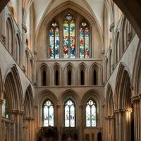 Wells Cathedral - Interior, south transept 
