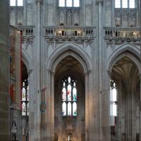 Winchester Cathedral - Interior, nave looking north